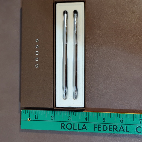 Cross Pen And Pencil Set In Original Box With Paperwork - Picture 6 of 8